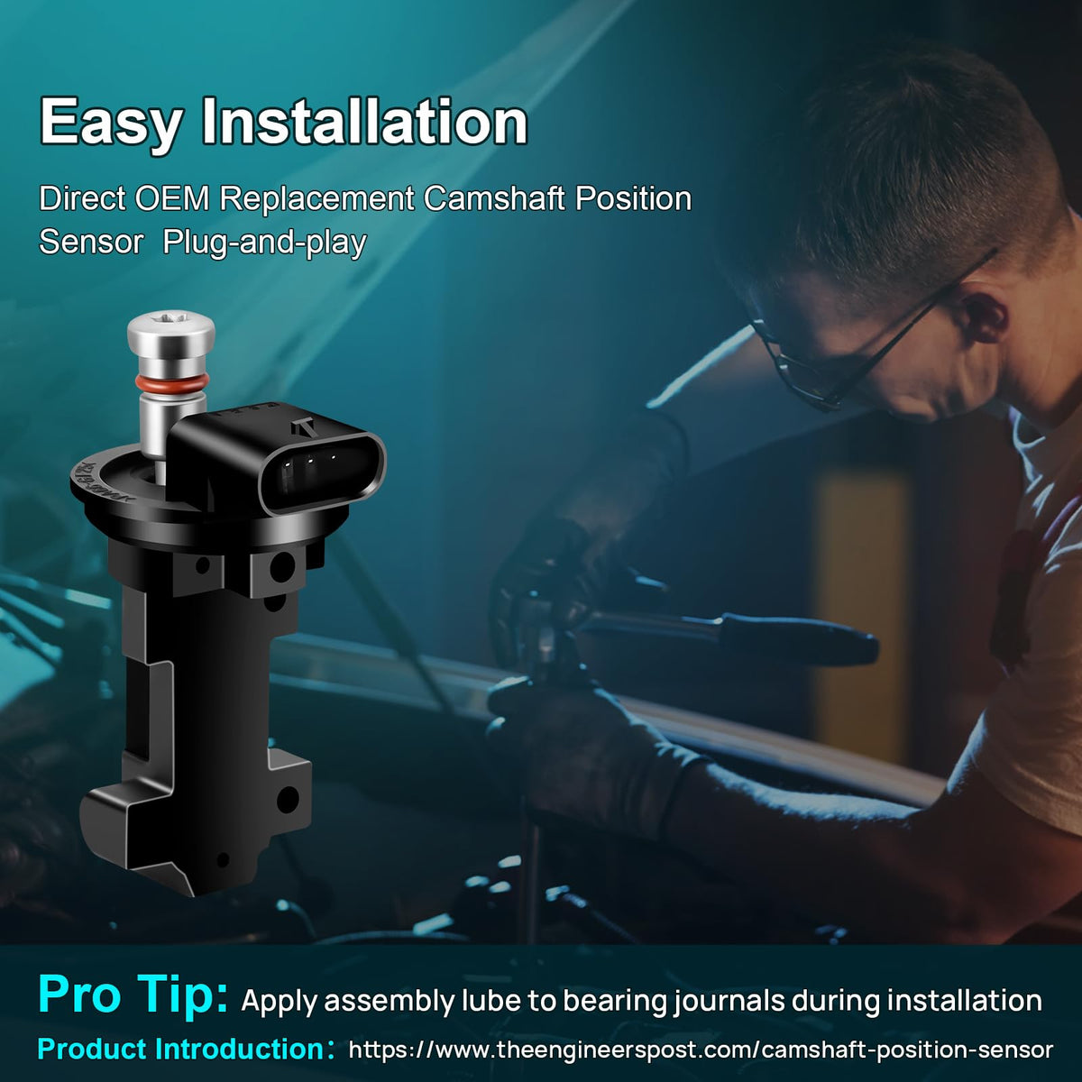 OGATOO camshaft sensors in retail packaging offering ready-to-install convenience