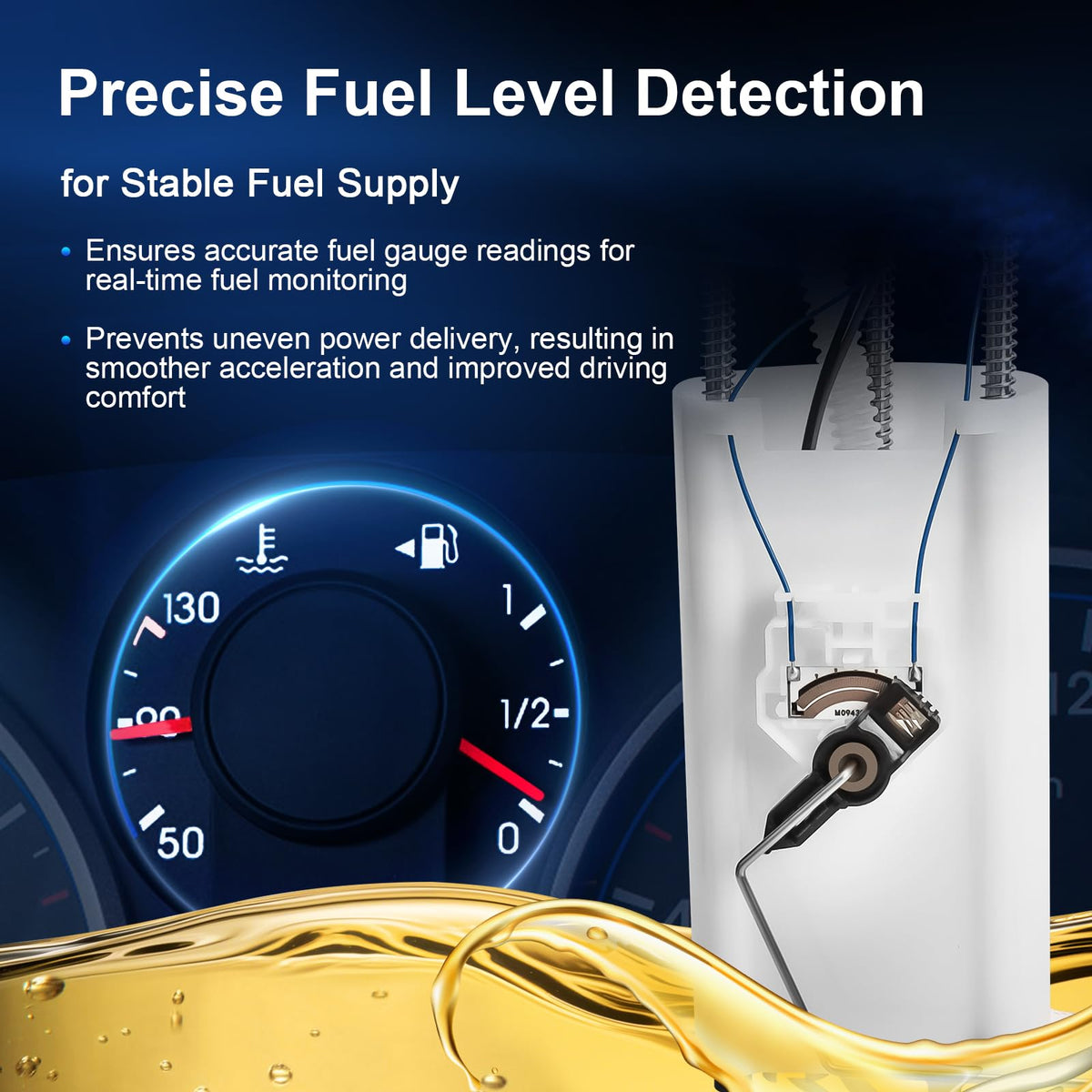 OGATOO pump installed in fuel tank demonstrating direct-fit replacement benefit