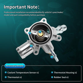 OGATOO installed on engine showing real-world fit, restores coolant flow and stability