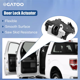 OGATOO actuator installed in vehicle door assembly demonstrating correct positioning