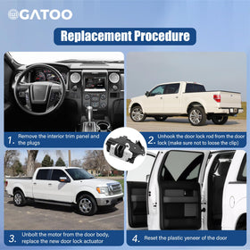 OGATOO packaged actuator and mounting hardware for convenient replacement kit