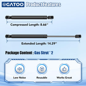 OGATOO packaged pair with included hardware for straightforward replacement