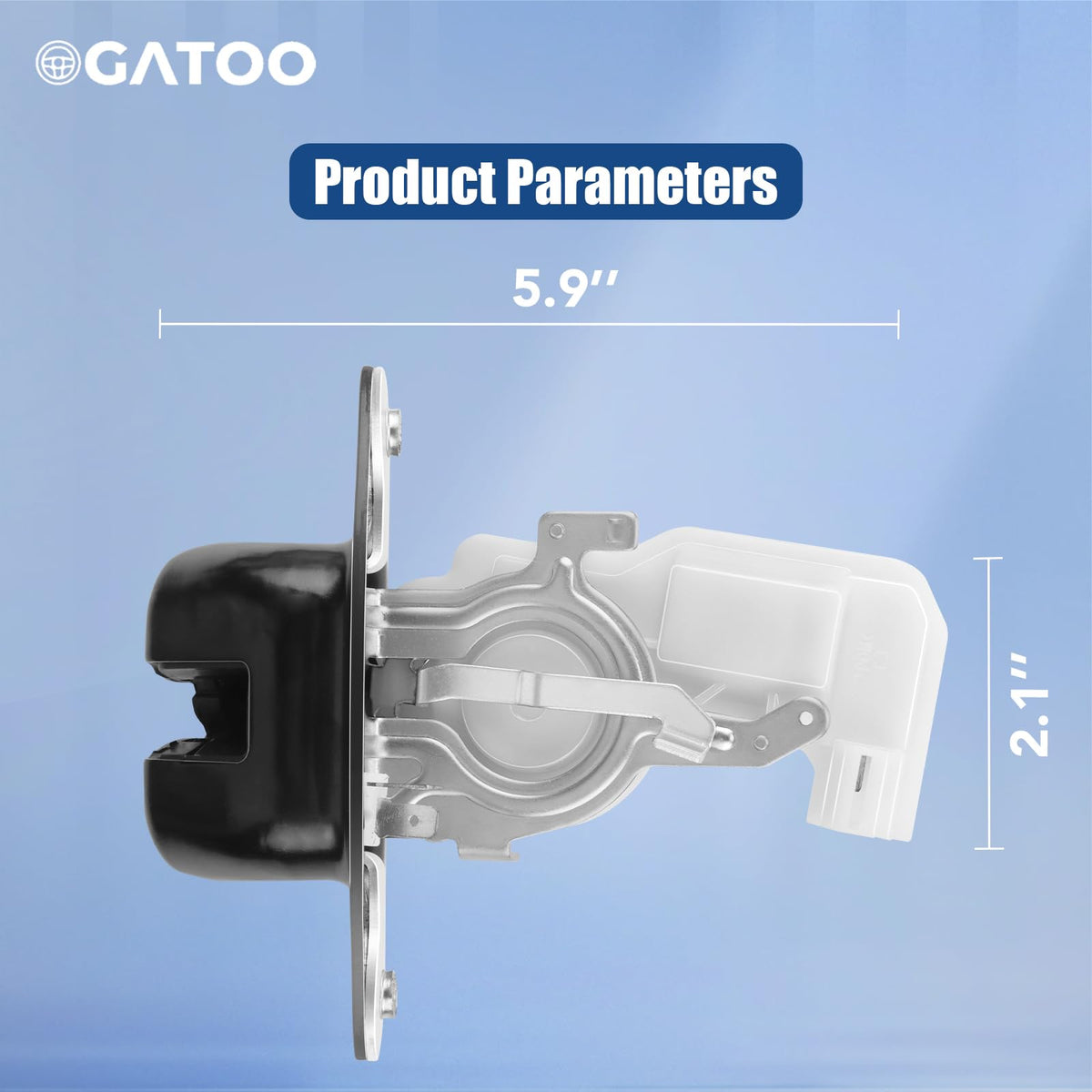 OGATOO size comparison with ruler for easy parts verification