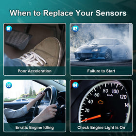 OGATOO two sensors laid out to show included pair and value for maintenance