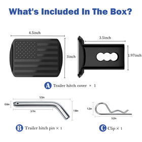 OGYE hitch pin and clip detail demonstrating secure attachment