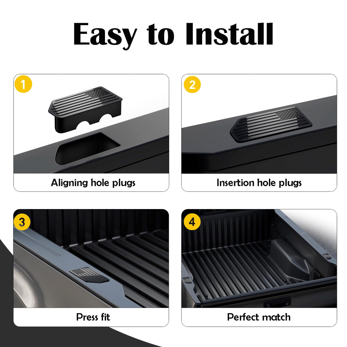 OGYE stake pocket cover beside ruler to show scale and easy, precise fit