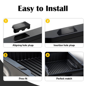 OGYE stake pocket cover beside ruler to show scale and easy, precise fit