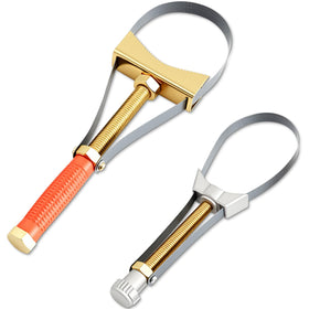 Oh Klyzo front view showing both wrenches and packaging, clear size identification benefit