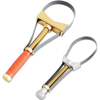 Oh Klyzo front view showing both wrenches and packaging, clear size identification benefit