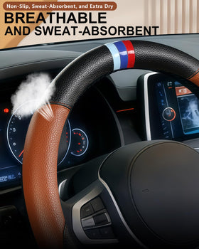 OHHMNKK leather surface texture detail providing soft touch and luxurious appearance