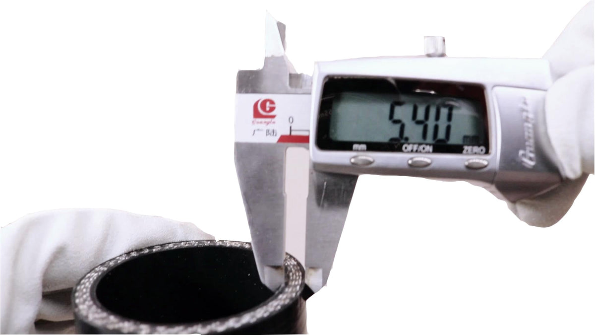 OHOB-COOL next to ruler showing 4 inch length and precise sizing for fitment
