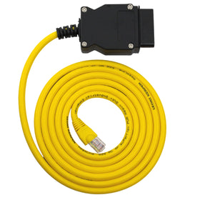 OHP ENET cable front RJ45 connector showing secure fit and fast data