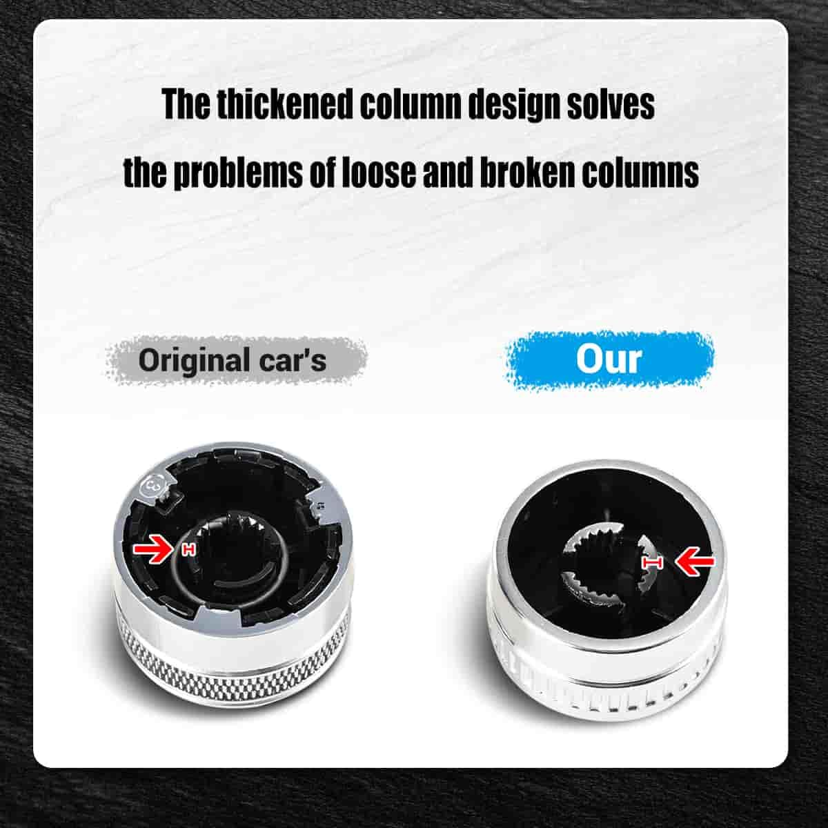 OICCTBF installed on dashboard restoring original audio control feel