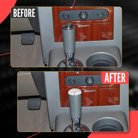 OICCTBF side profile fitted on shifter demonstrating perfect-fit compatibility and restored feel