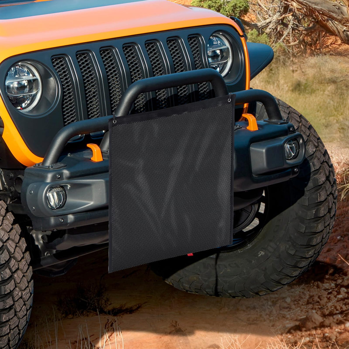 OIEKUN installed on a side-by-side vehicle illustrating universal fit compatibility
