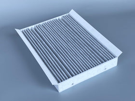 OIFILLIO filter in vehicle dashboard environment improving cabin air freshness