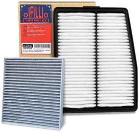 OIFILLIO front packaging showing hybrid filter kit and fit benefits