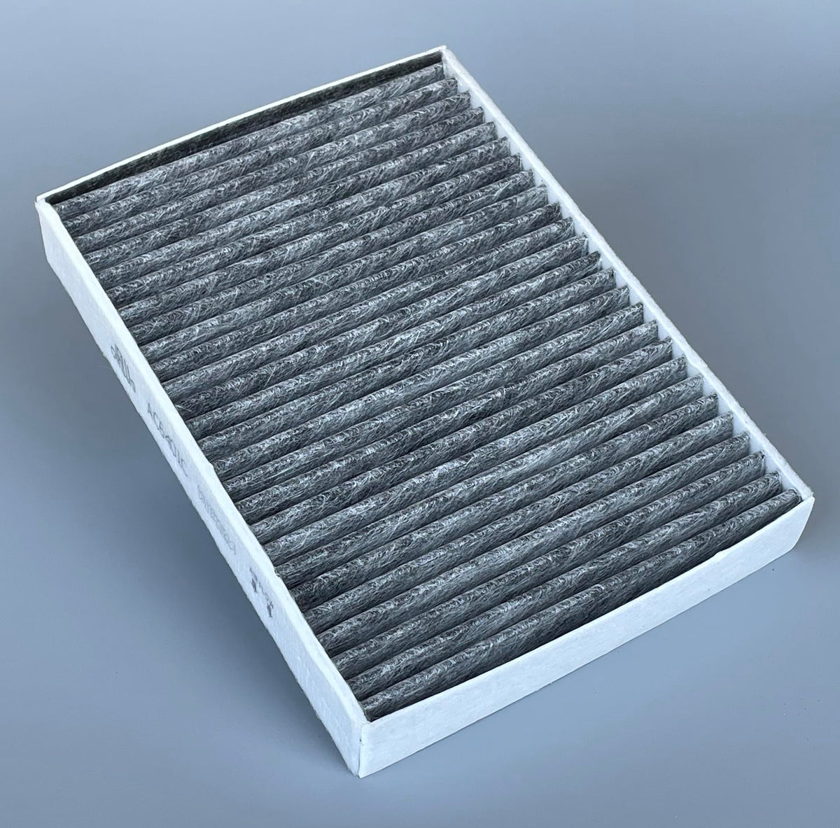 OIFILLIO filter backside label with OEM numbers for easy fit verification