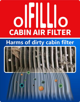 OIFILLIO open box with both filters organized for immediate installation