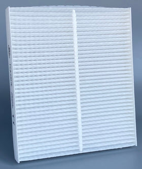 OIFILLIO filter beside ruler showing 8.98x7.87x1.18 inch size for correct fit