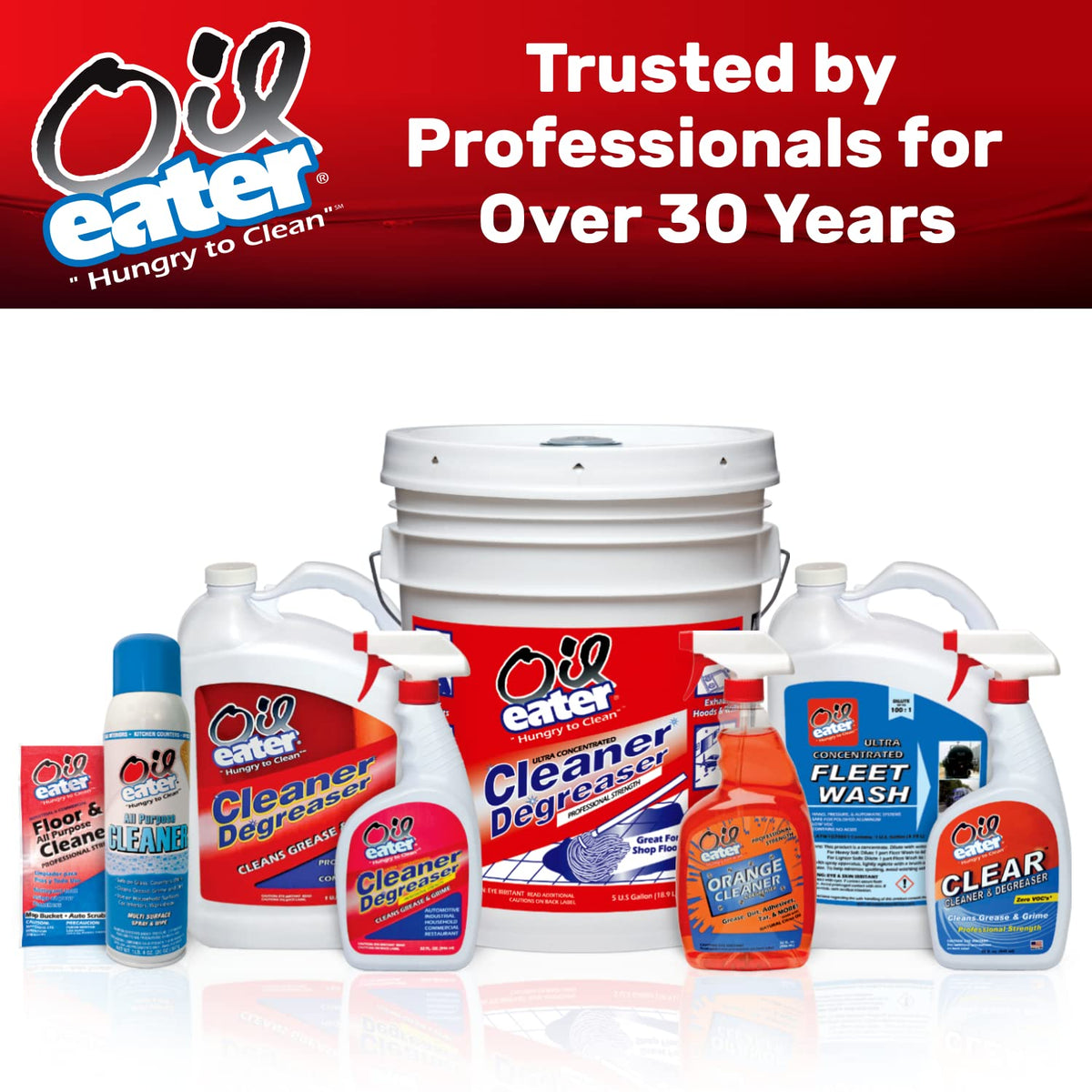 Oil Eater two 32oz bottles shown side-by-side to show pack size