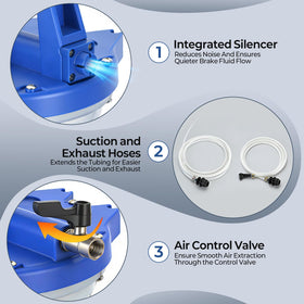 Ojtrtdr hoses and quick-connect fittings showing compatibility and fast setup benefit