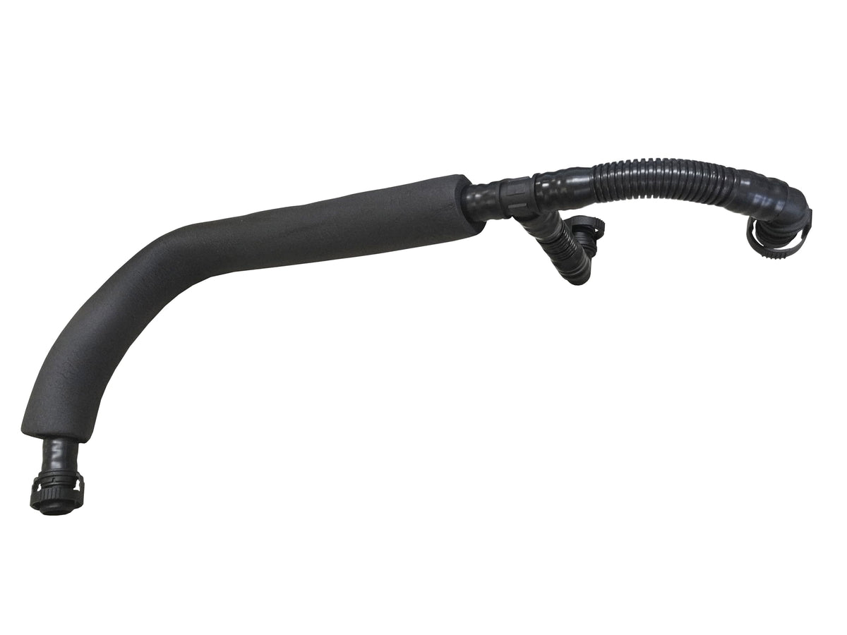 OKAY MOTOR front view of replacement breather hose showing accurate fit