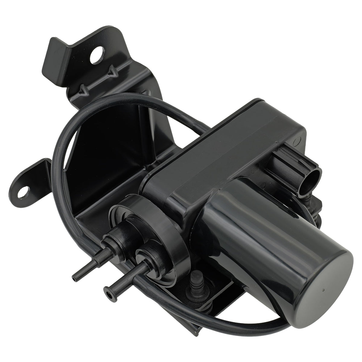 OKAY MOTOR front view of the electric vacuum pump showing clean finish and fit