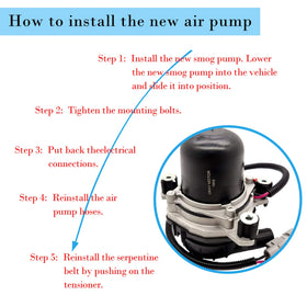 OKAY MOTOR pump beside ruler showing exact dimensions for planning