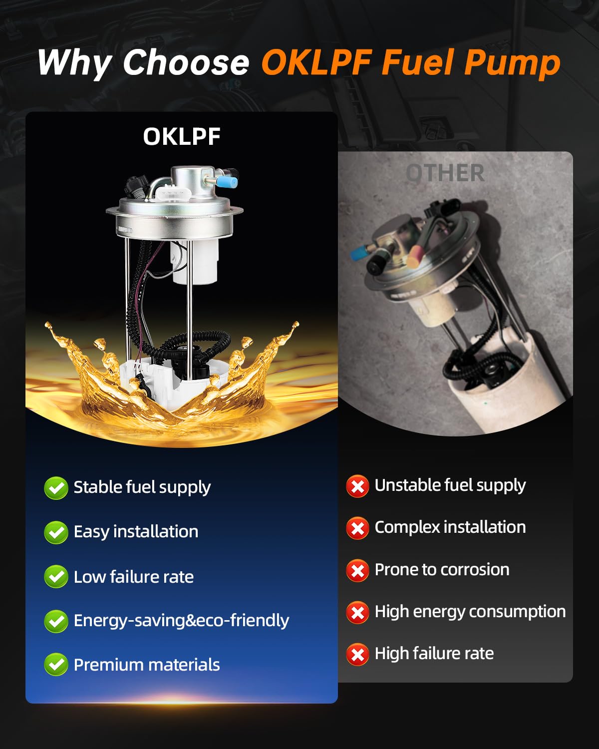 OKLPF electrical connector detail ensuring plug-and-play installation benefit