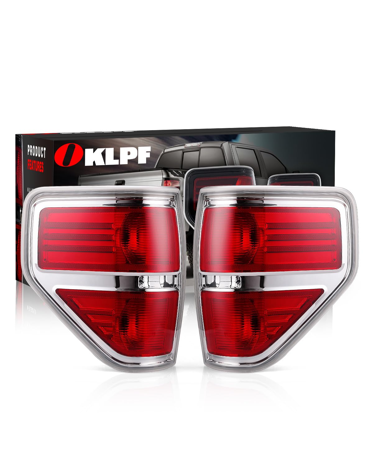 OKLPF front view of taillight assembly showing fit and finish benefit