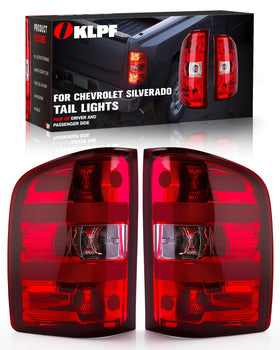 OKLPF taillights on a truck driving at night for enhanced safety visibility