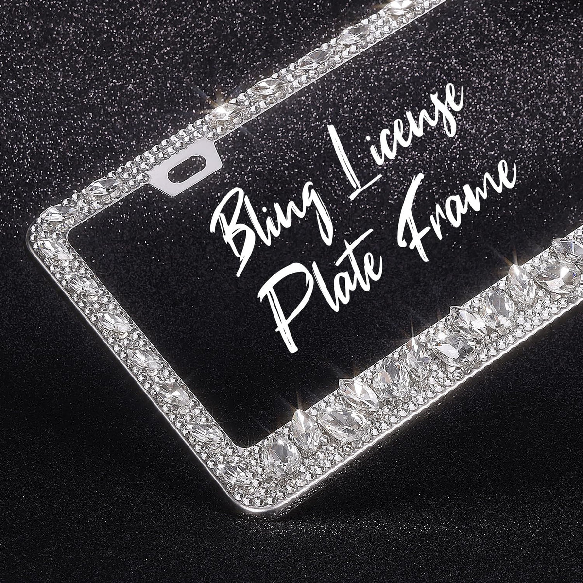 OKLPF close-up of oversized rhinestones highlighting crystal sparkle and clarity