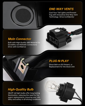 OKLPF side mounting point detail showing bolt locations for easy direct-fit replacement