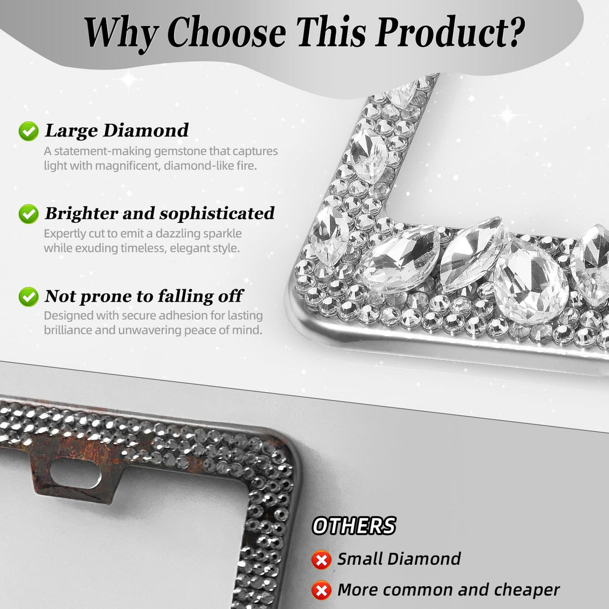 OKLPF side profile showing stainless steel body with rust-resistant strength benefit