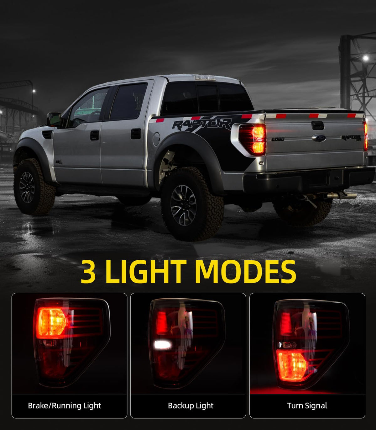 OKLPF installed on Ford F150 showing improved rear aesthetics