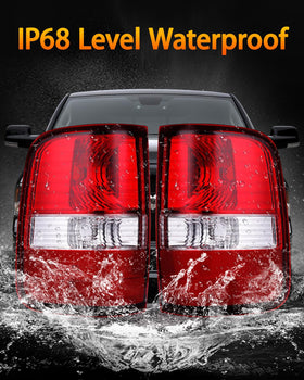 OKLPF taillight mounted on Ford F-150 showing improved rear visibility