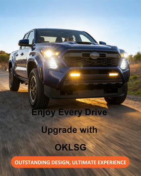 OKLSG packaging and hardware laid out showing complete kit and easy install