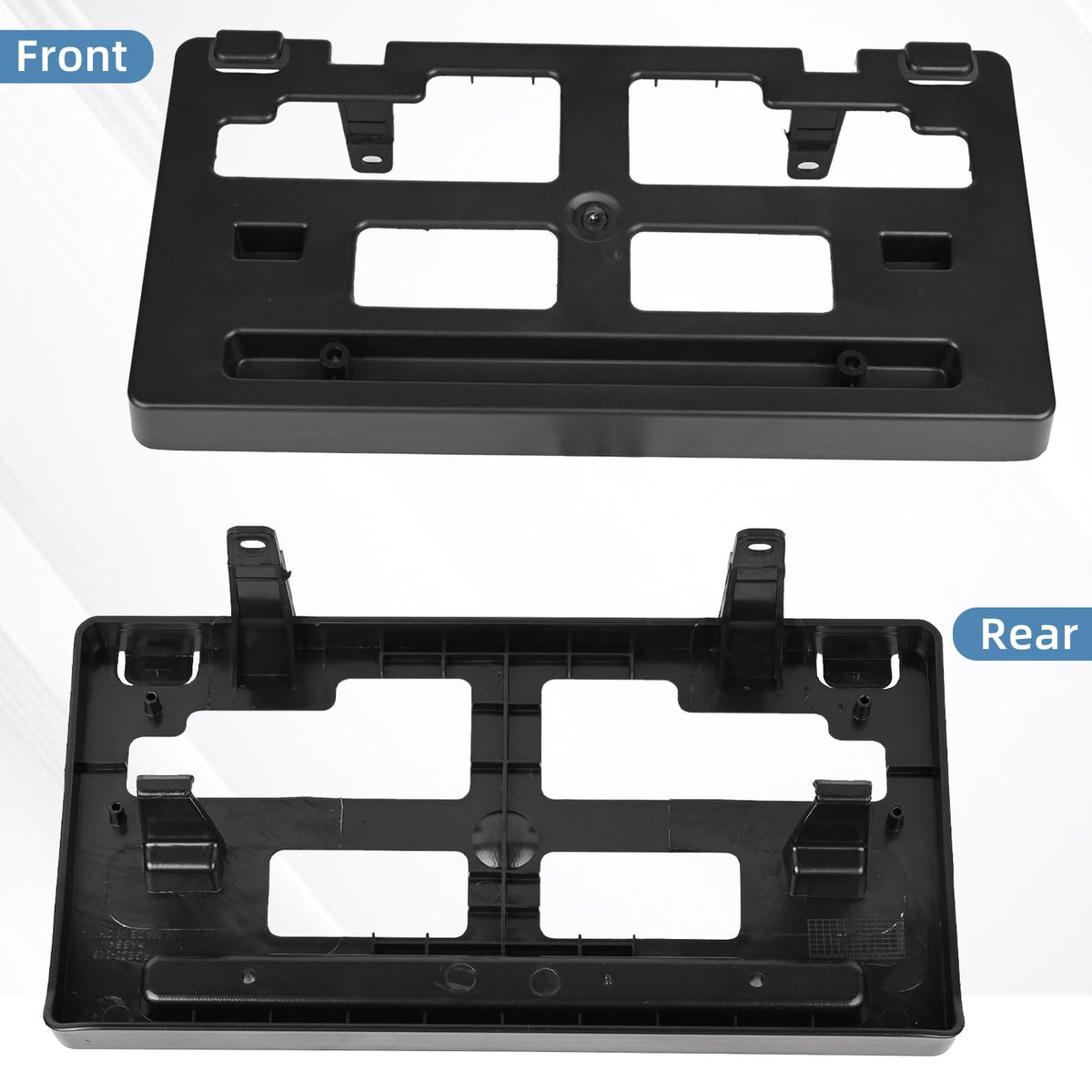 OKPARZ bracket beside ruler to show accurate size and fitment scale