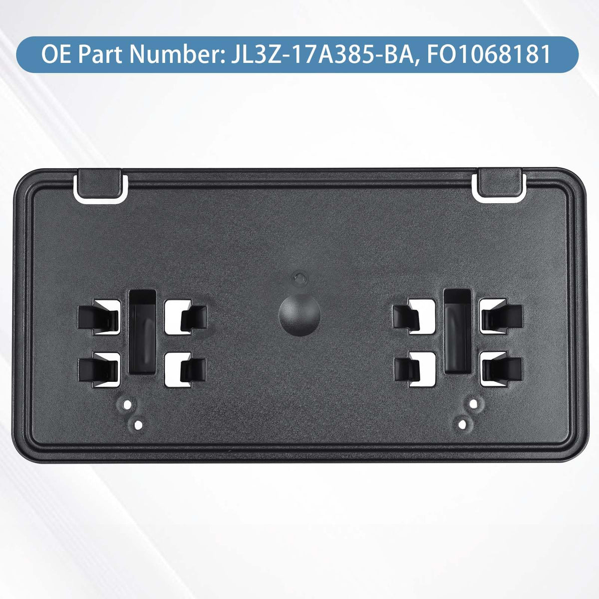 OKPARZ bracket installed on F-150 bumper demonstrating bolt-on ease