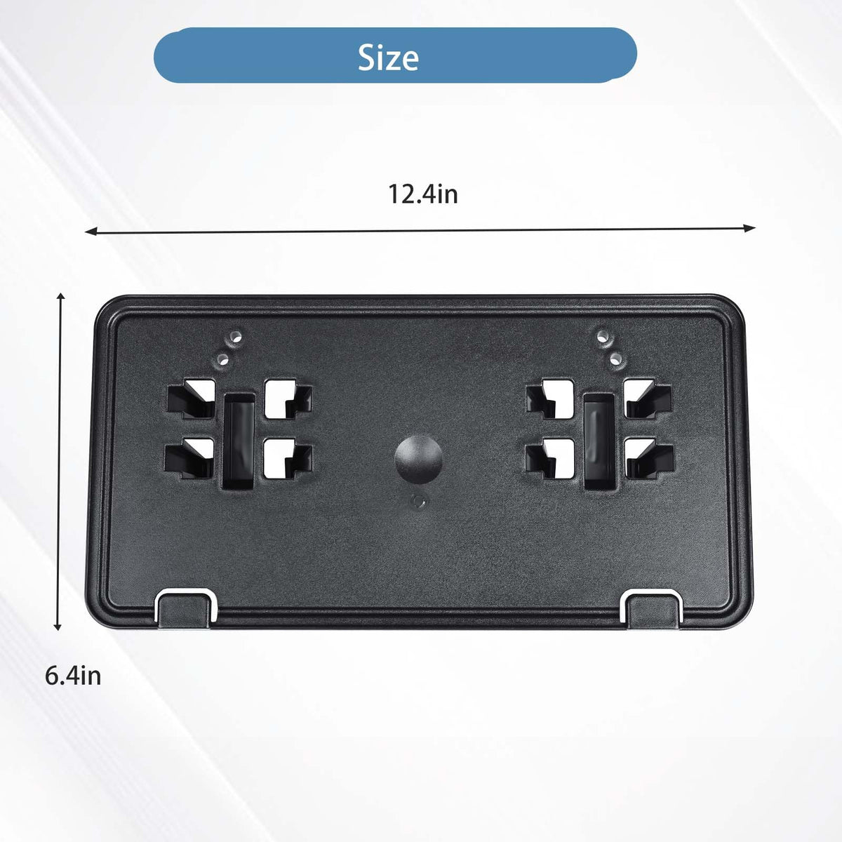 OKPARZ bracket next to ruler showing scale and accurate dimensions