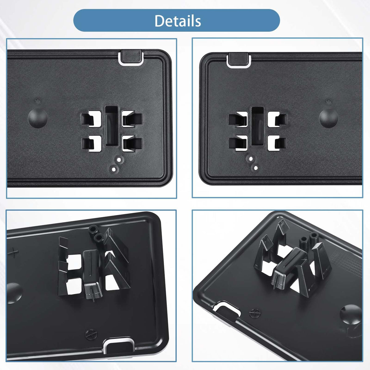OKPARZ mounting screws and hardware included for no-drill installation