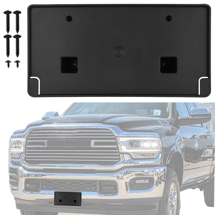 OKPARZ front bumper bracket front view showing fit and secure mount