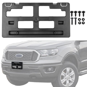 OKPARZ front bumper bracket front view showing exact fit and clean finish