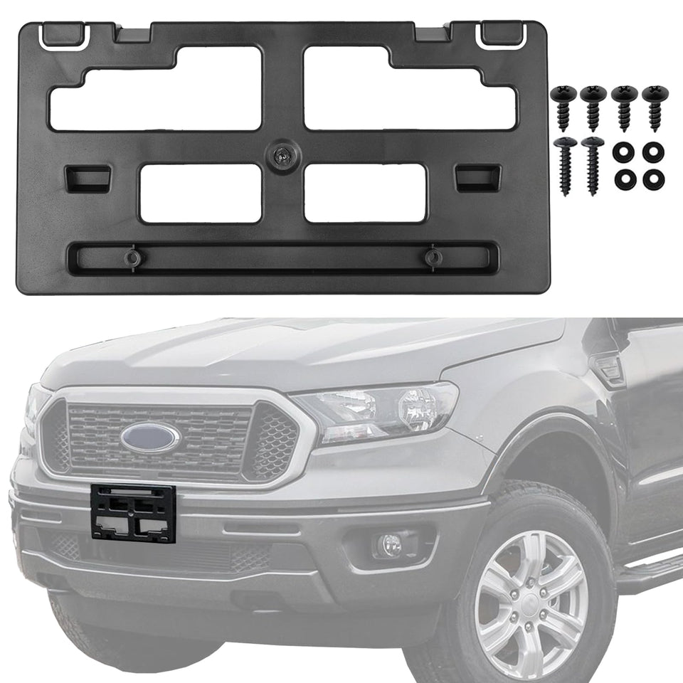 OKPARZ front bumper bracket front view showing exact fit and clean finish