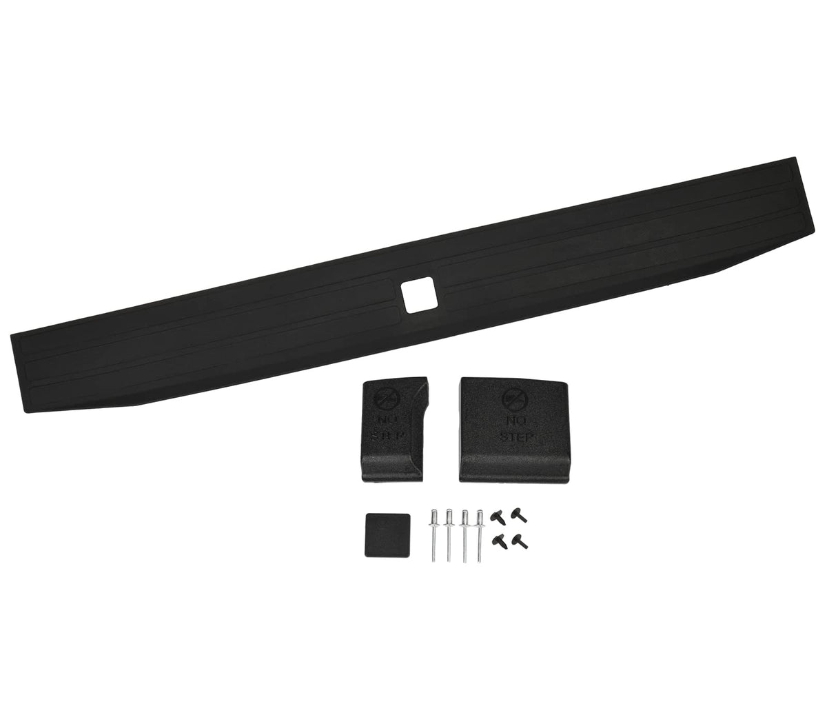 OKPARZ front view of tailgate cap showing trim and clean finish for restored appearance