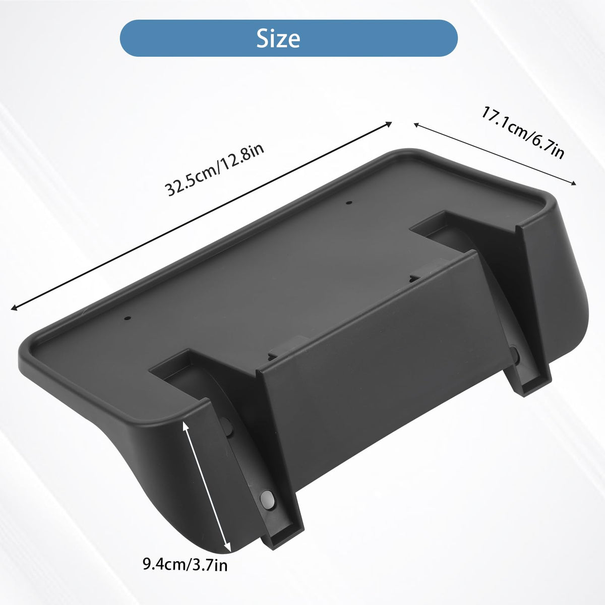 OKPARZ installed on bumper demonstrating correct plate positioning