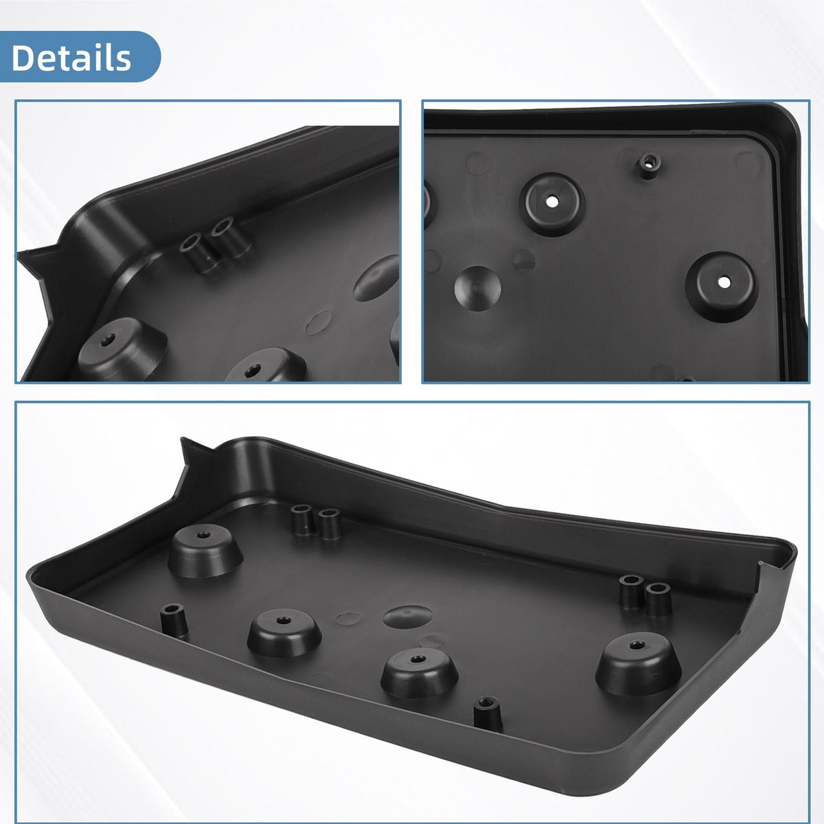 OKPARZ packaging and included parts showing ready-to-install convenience