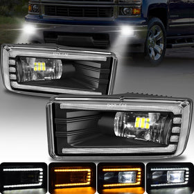 OKSIWA front assembly overview showing full fog light housing and clean fit