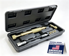 OKYOUK front view of kit showing professional tool for fast grease flushing